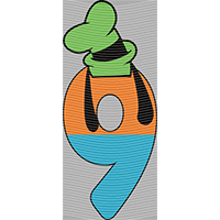 Cartoon letters-CL 195